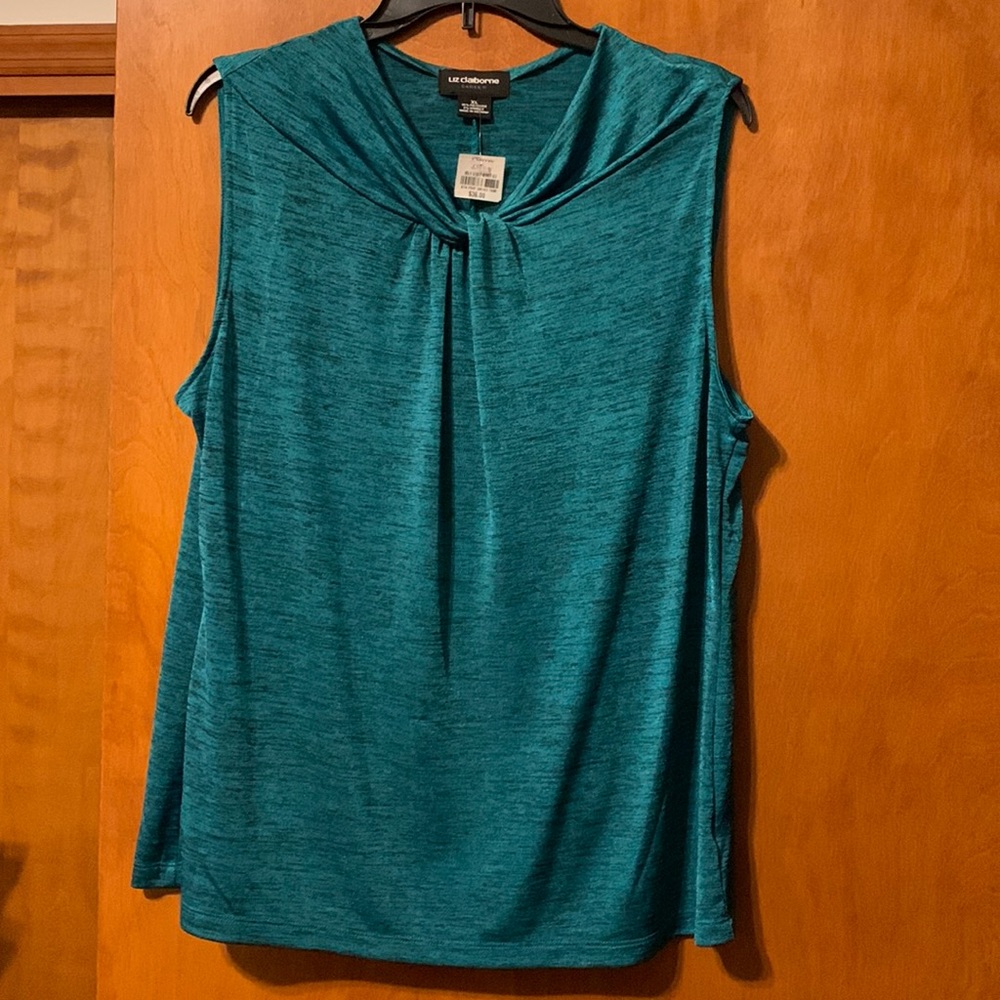 Teal tank top